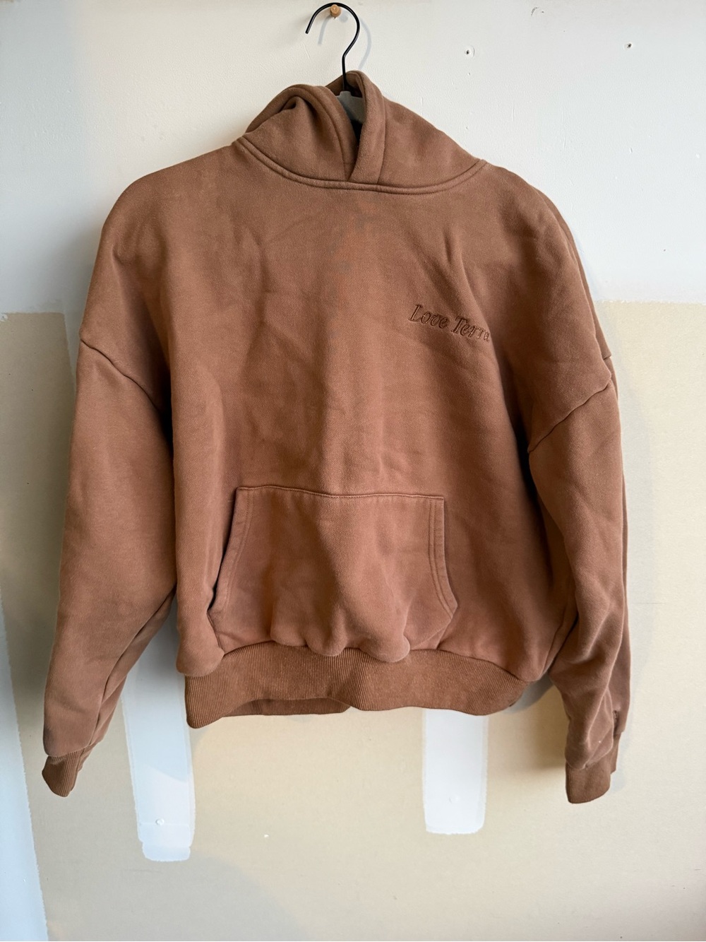 Love Terra Brown Women's Pullover Hoodie